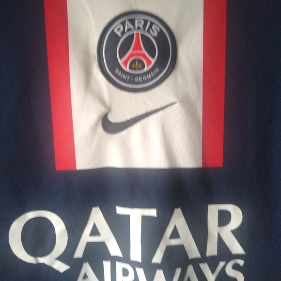 Paris Saint German Neymar JR #10 Nike Football Soccer Home Jersey 2022/2023 (M) - Picture 2 of 6